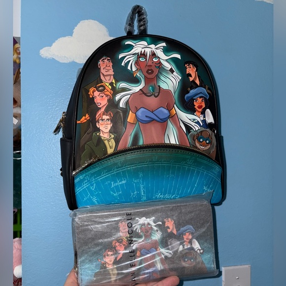 NWT - Danielle Nicole ‘Atlantis’ 2022 Collection Mini Backpack w/ Zipper Wallet main image 6